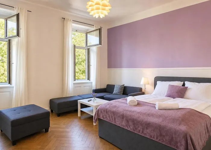 Vibrant 3br Near Akh Hospital - Perfect For Groups Apartmán Vídeň